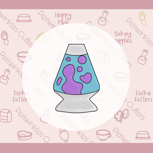 Lava Lamp Cookie Cutter - Periwinkles Cutters