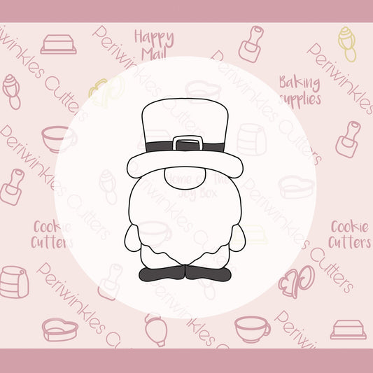 Leprechaun Gnome Boy Cookie Cutter - Periwinkles Cutters