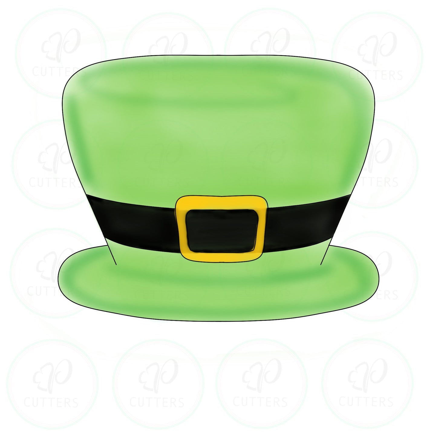 Leprechaun Hat - St Patricks Cookie Cutter - Periwinkles Cutters
