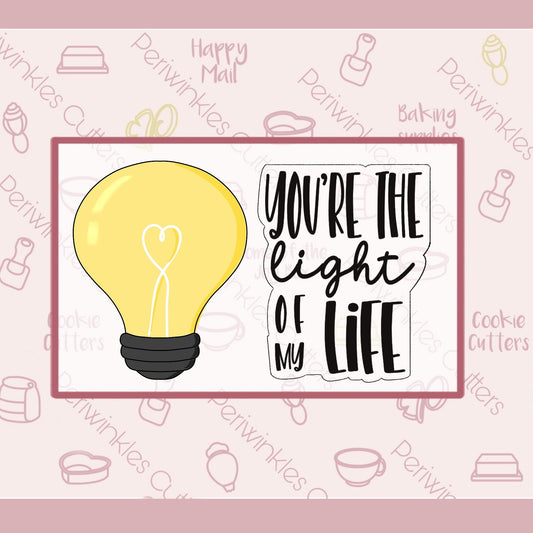 Light Bulb Cookie Cutter - Periwinkles Cutters