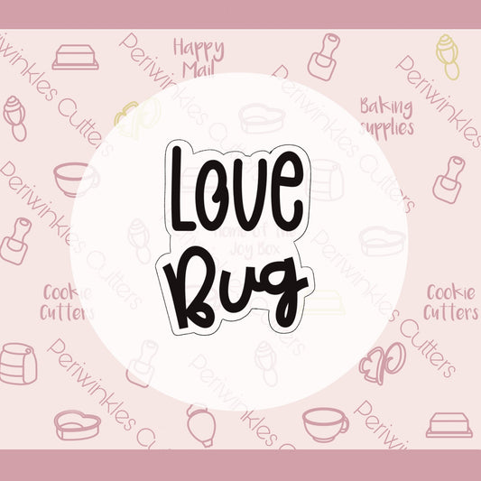 Love Bug Set of 2 Cookie Cutter - Periwinkles Cutters