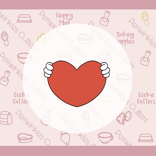 Love Mouse Set of 2 Cookie Cutter - Periwinkles Cutters