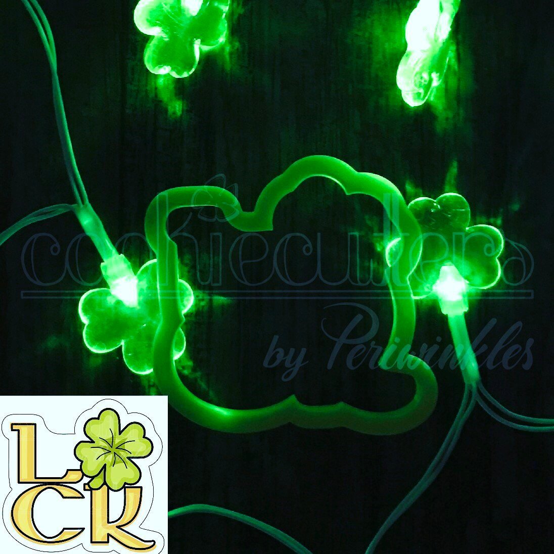 Luck Plaque Cookie Cutter - Periwinkles Cutters