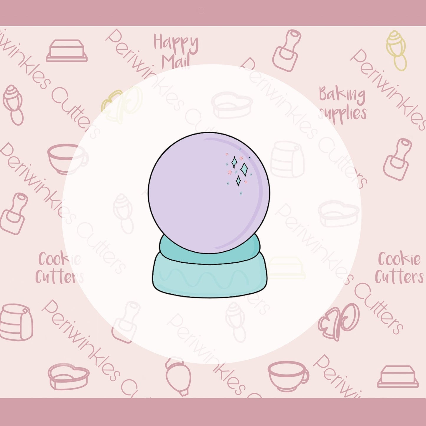 Magic Ball Cookie Cutter - Periwinkles Cutters