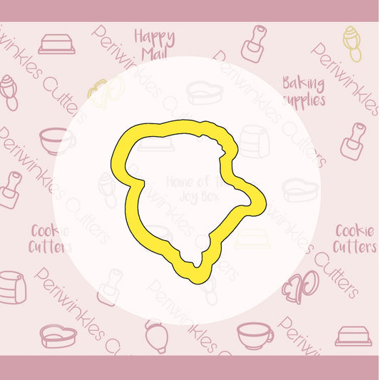 Mermaid Girl Cookie Cutter - Periwinkles Cutters