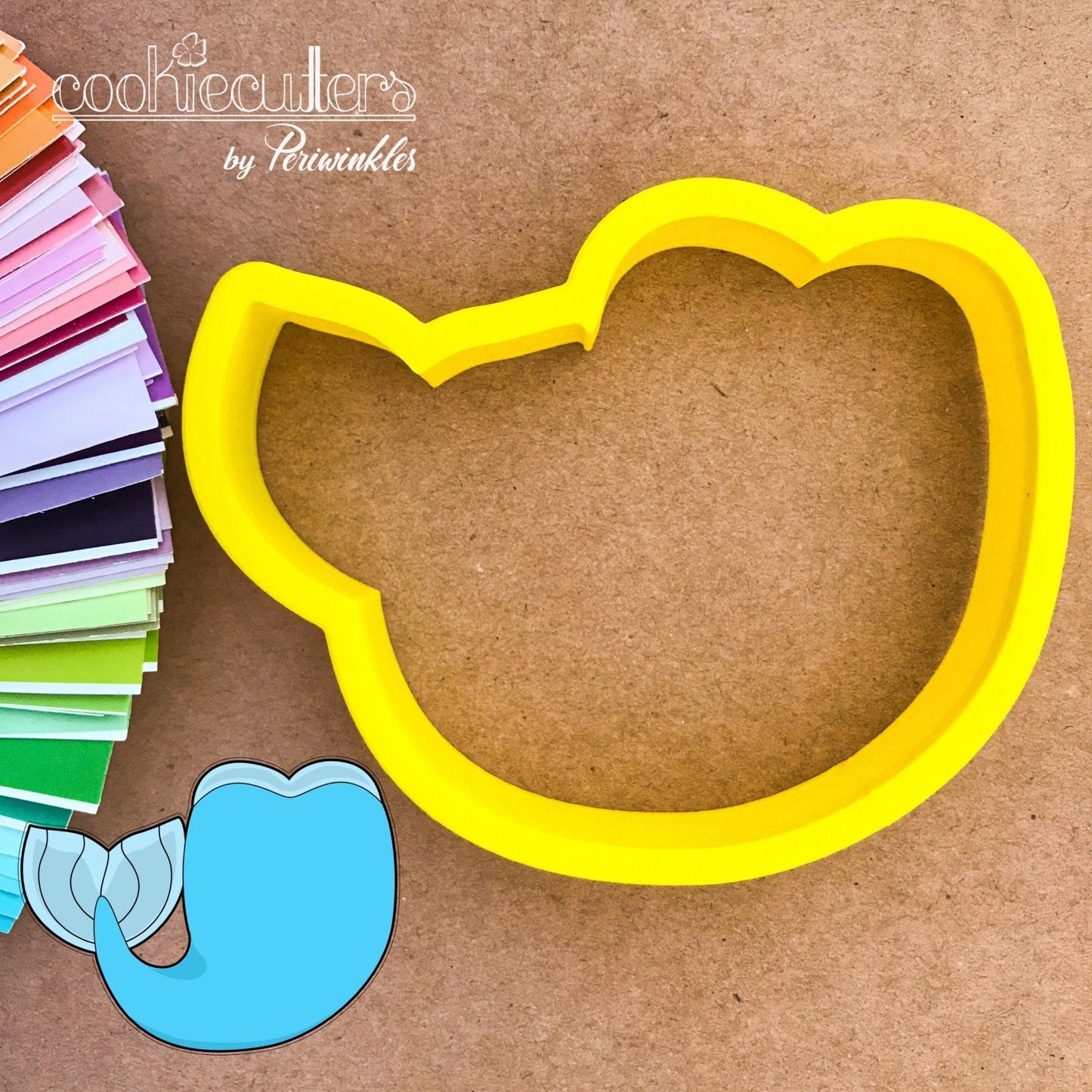 Mermaid Tail Cookie Cutter - Periwinkles Cutters