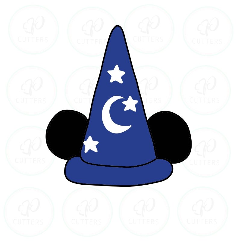 Mouse Magic Hat Cookie Cutter - Periwinkles Cutters