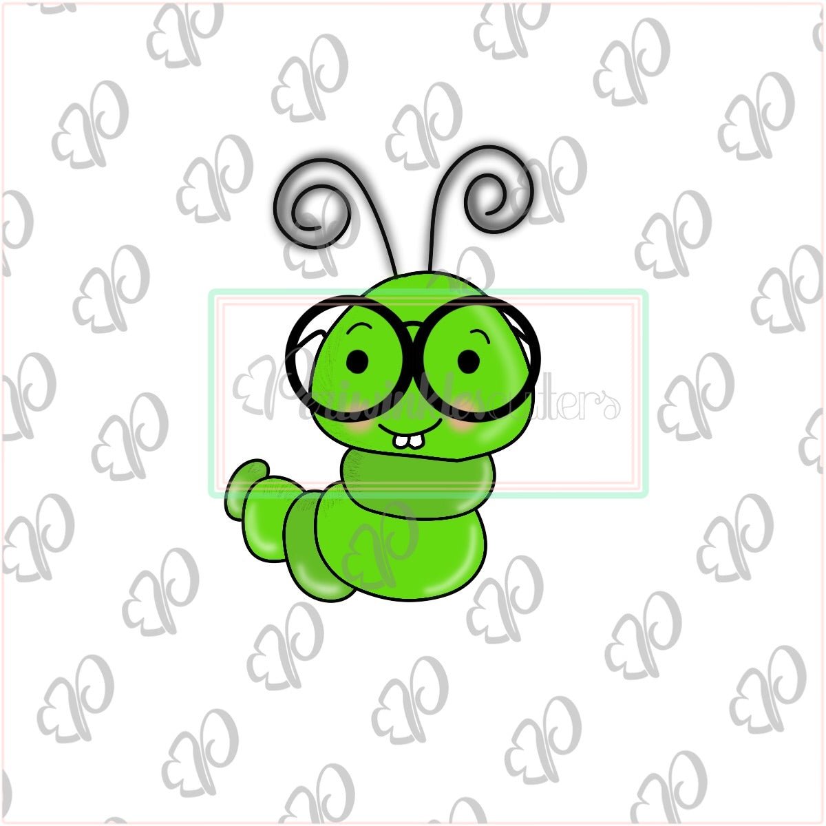 Nerdy Worm Cookie Cutter - Periwinkles Cutters