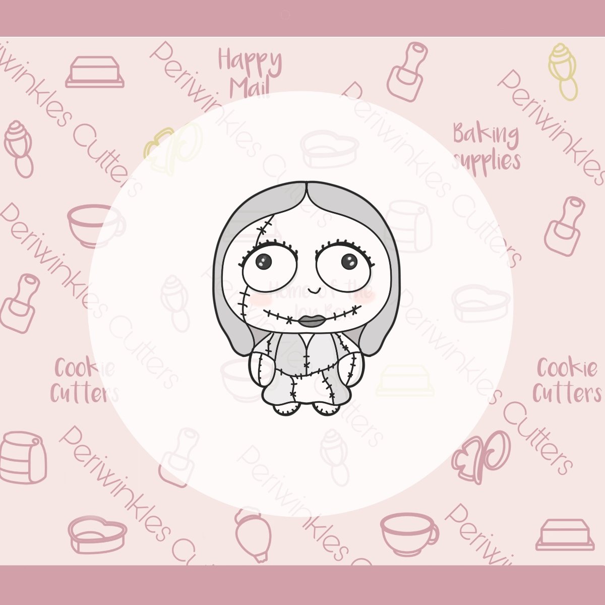 Nightmare Before Xmas Set of 4 Cookie Cutters - Periwinkles Cutters