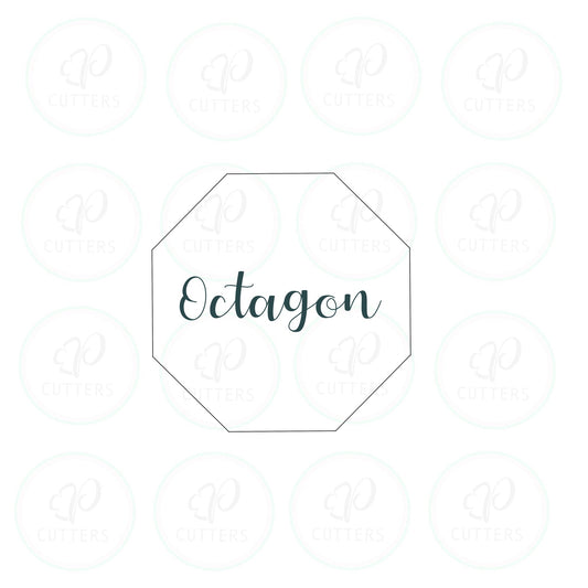 Octagon Cookie Cutter - Periwinkles Cutters