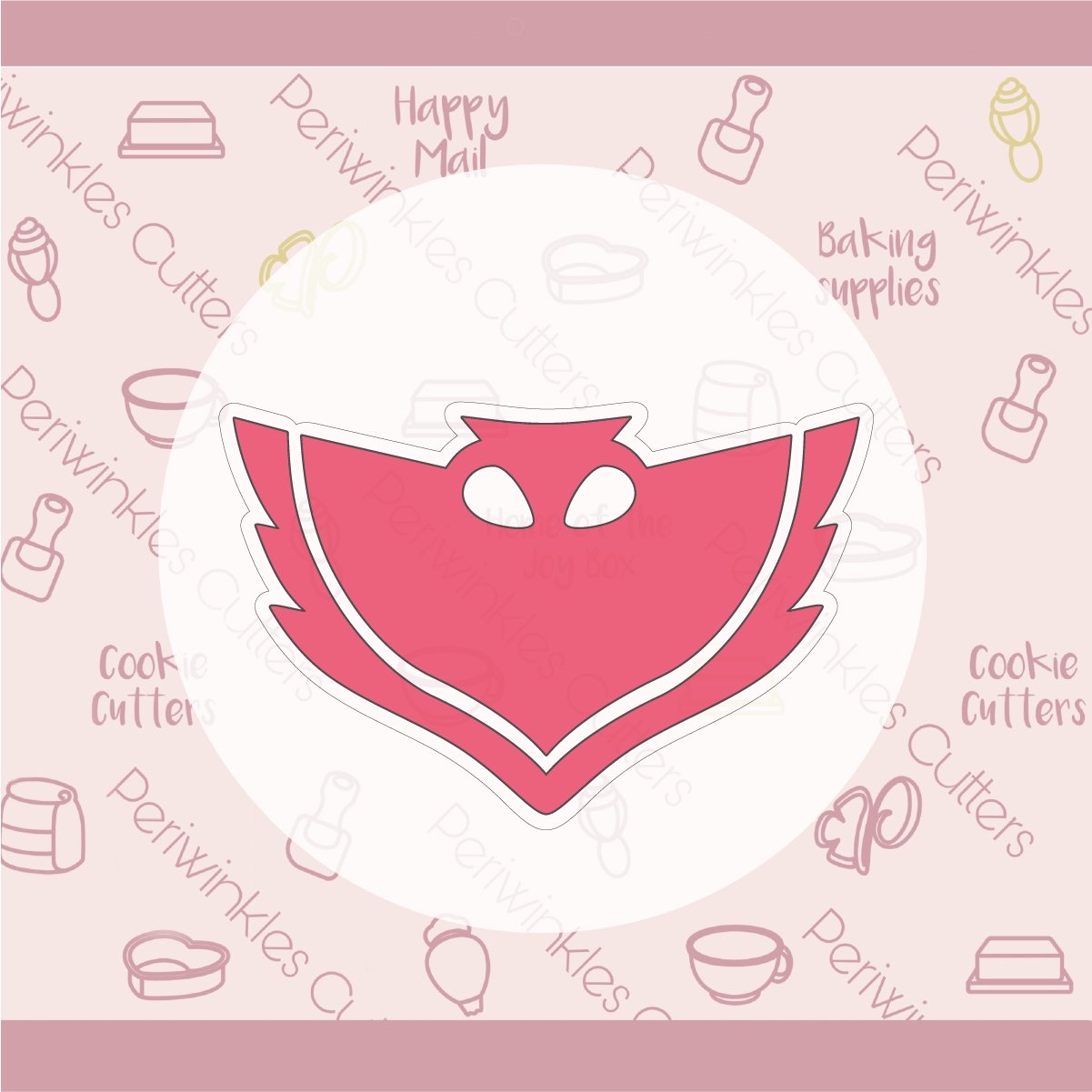 Pajama Mask Cookie Cutter - Periwinkles Cutters