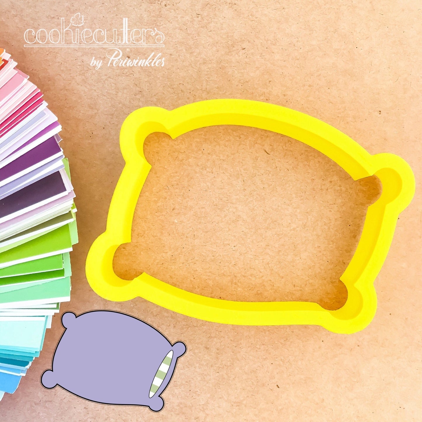 Pajamas Cookie Cutter - Periwinkles Cutters