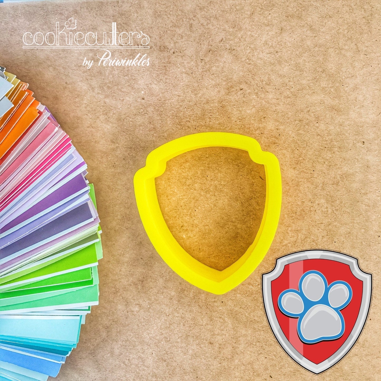 Paw Cookie Cutter - Periwinkles Cutters