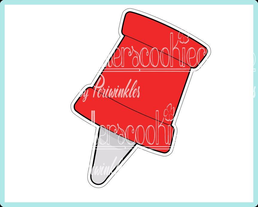 Pin Cookie Cutter - Periwinkles Cutters