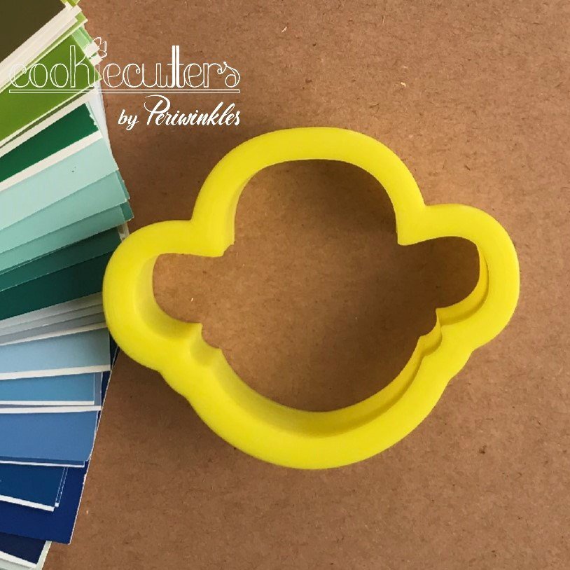 Pirate Head Cookie Cutter - Periwinkles Cutters