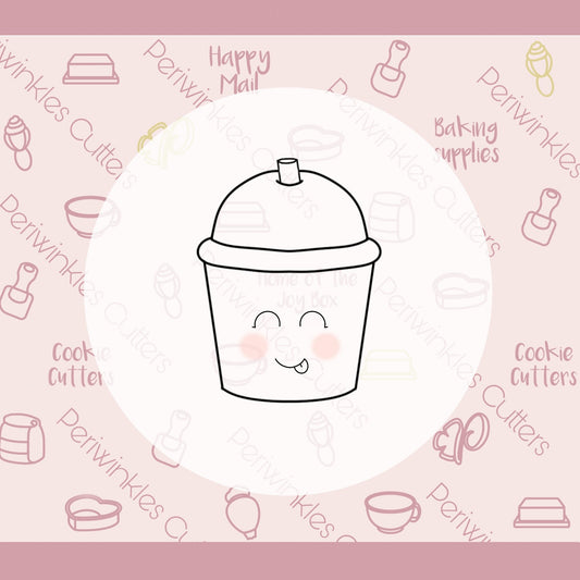 Pizza and Soda 2021 Cookie Cutter - Periwinkles Cutters