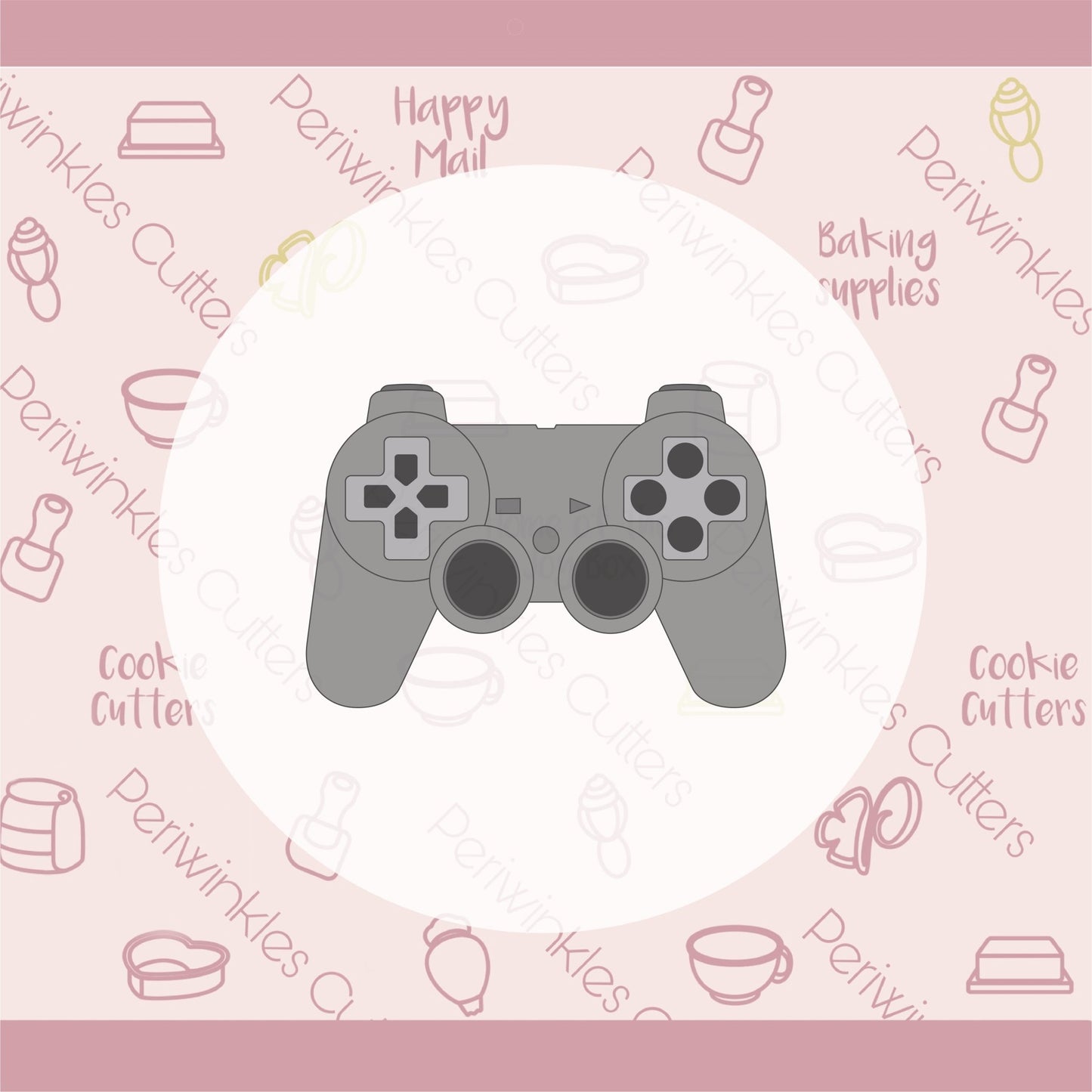 Play Controller Cookie Cutter - Periwinkles Cutters