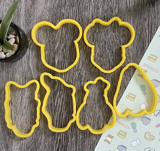 Play House Set of 6 Cookie Cutter - Periwinkles Cutters