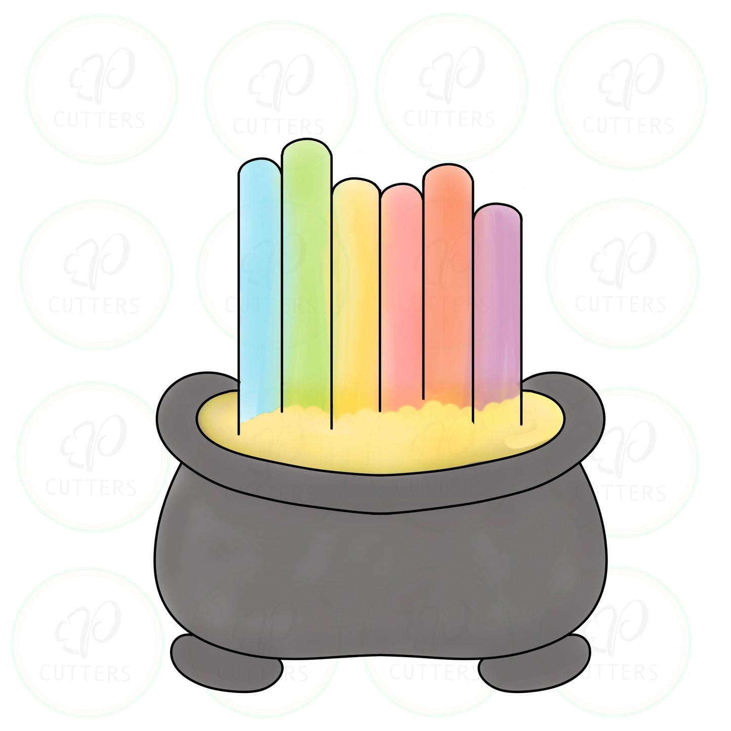 Pot of Gold Rainbow - St Patricks - Periwinkles Cutters