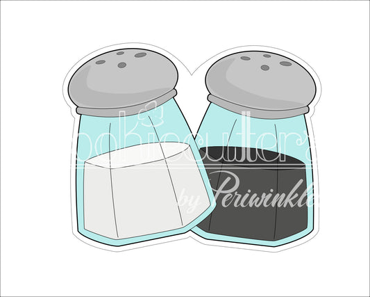 Salt and Pepper Cookie Cutter - Periwinkles Cutters