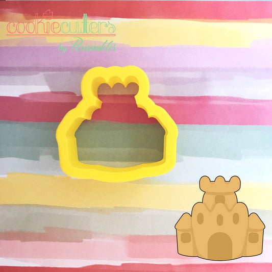 Sand Castle Cookie Cutter - Periwinkles Cutters