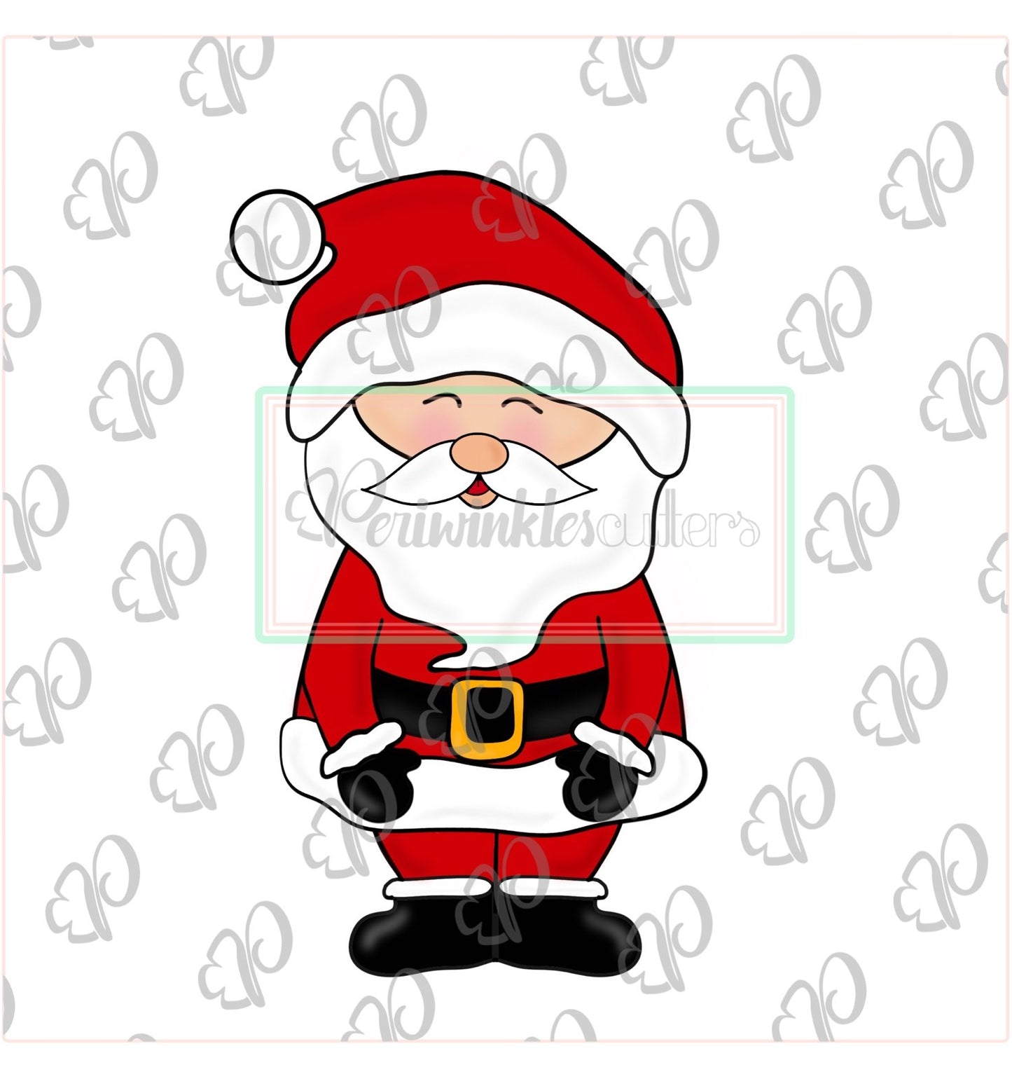 Santa Claus Full Body Cookie Cutter - Periwinkles Cutters