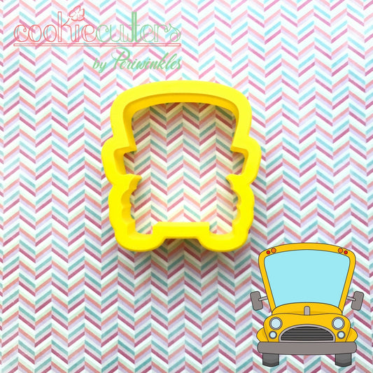 School Bus Cookie Cutter - Periwinkles Cutters