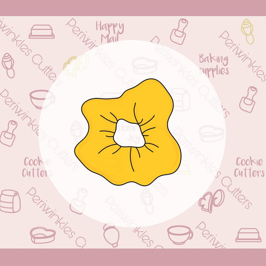 Scrunchie Cookie Cutter - Periwinkles Cutters