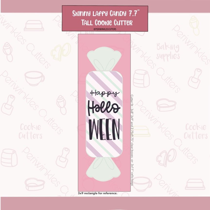 Skinny Taffy Candy Cookie Cutter - Periwinkles Cutters Cookie Cutter