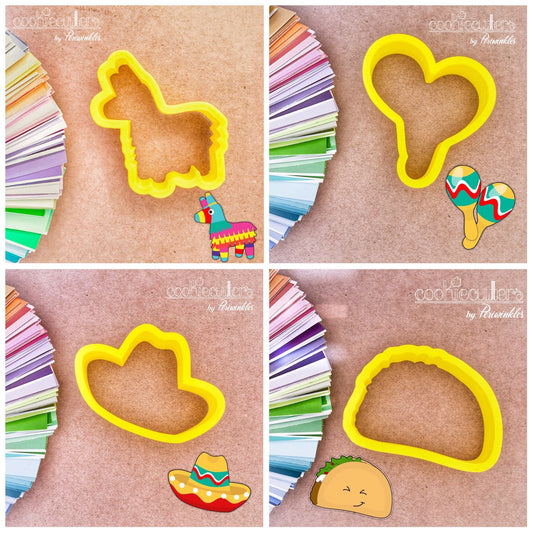 Sombrero Cookie Cutter - Periwinkles Cutters