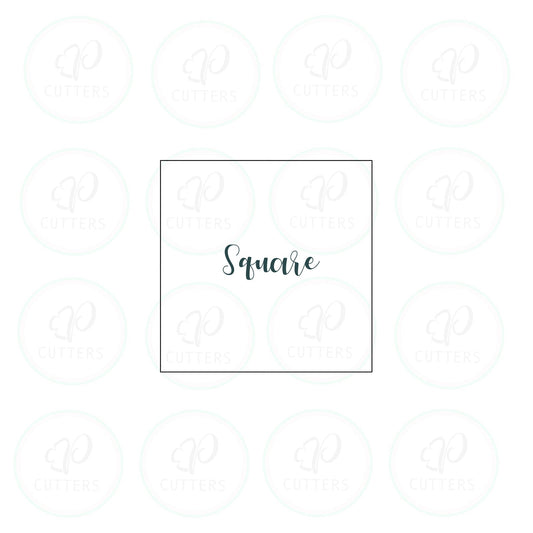 Square Cookie Cutter - Periwinkles Cutters