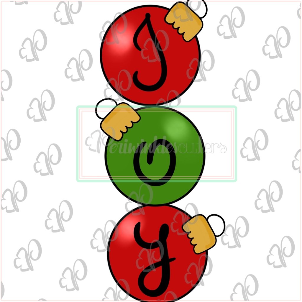 Stack of Christmas Ornament - Periwinkles Cutters