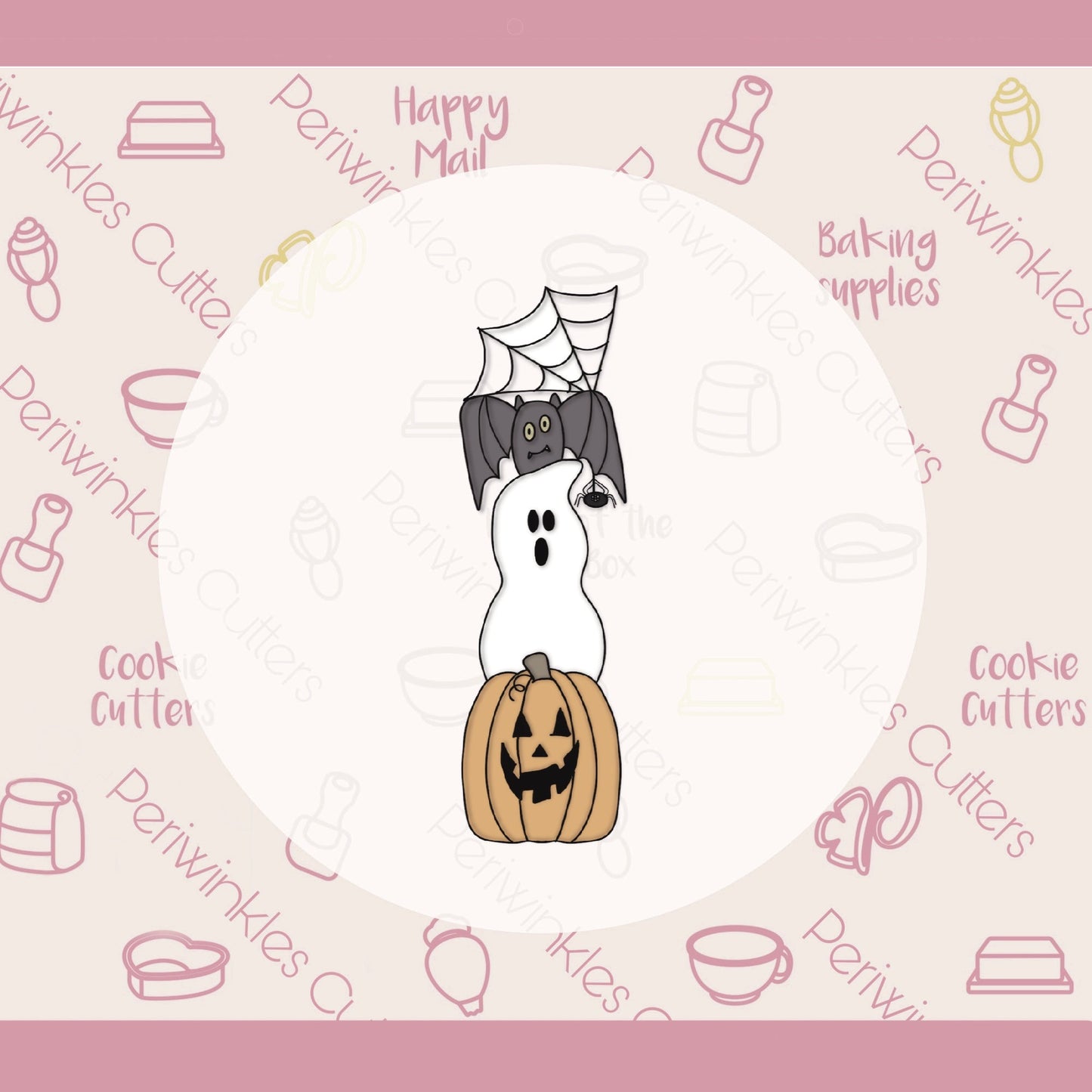 Stick Tallish Spooky Cookie Cutter - Periwinkles Cutters