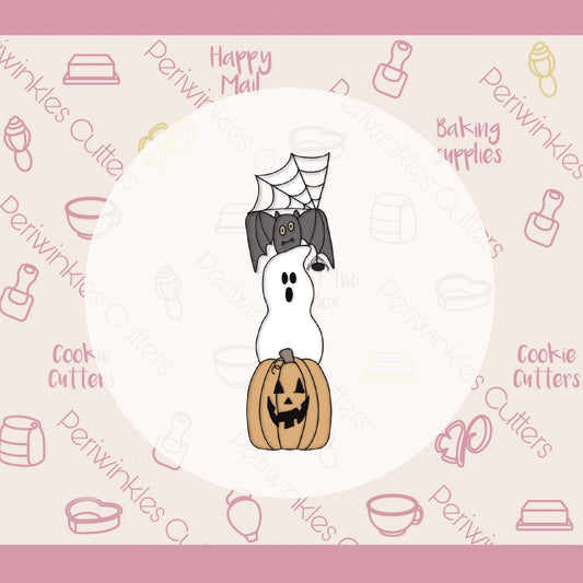Stick Tallish Spooky Cookie Cutter - Periwinkles Cutters