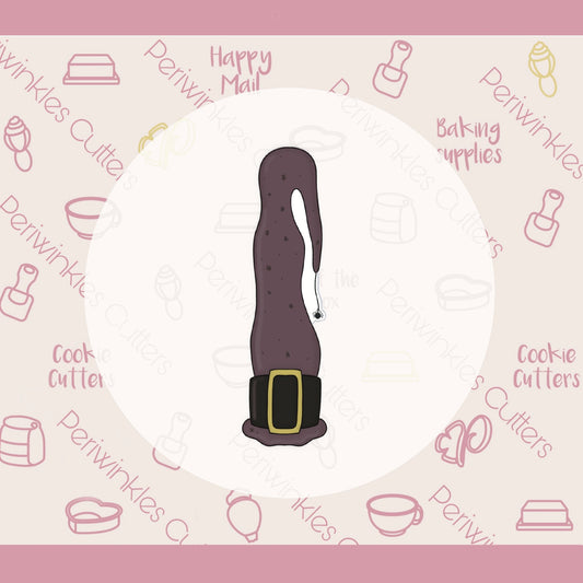 Stick Tallish Witch Hat Cookie Cutter - Periwinkles Cutters