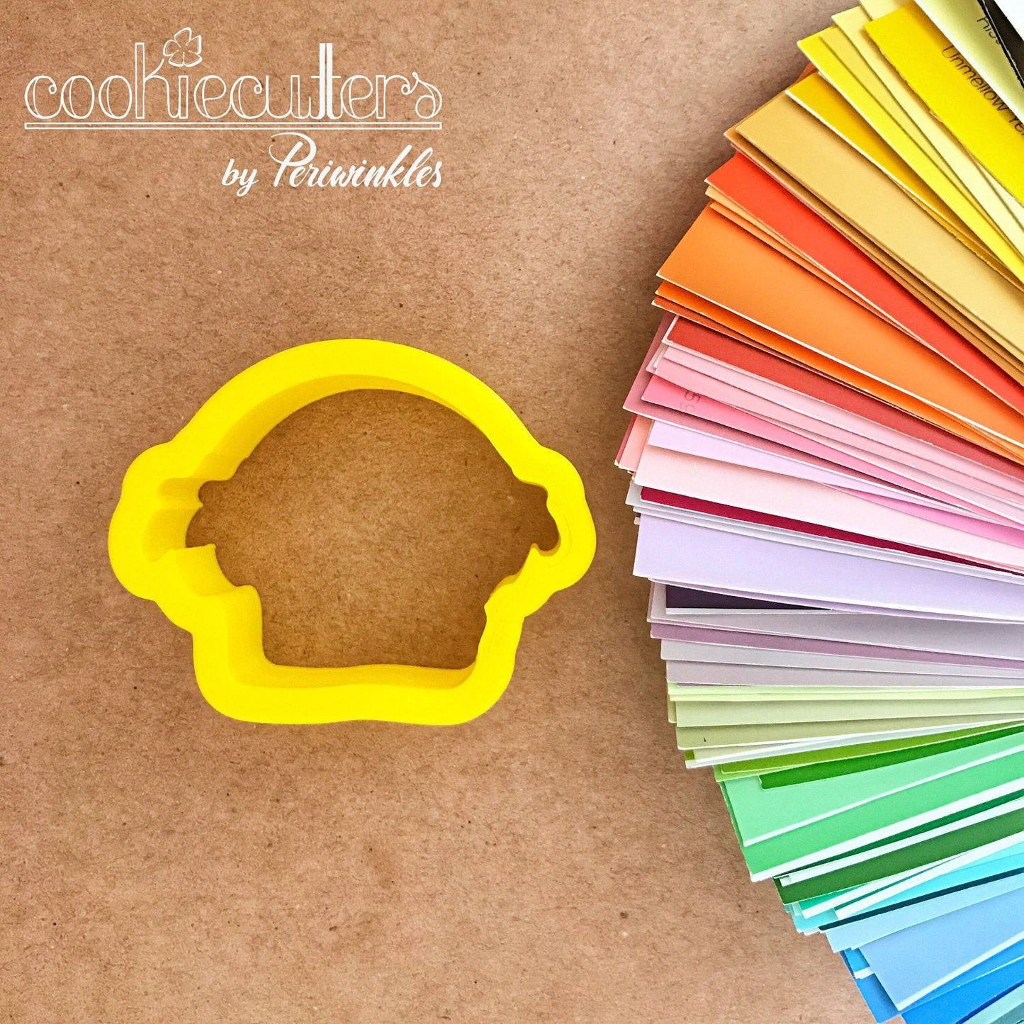 Sun and Palm Trees Plaque Cookie Cutter - Periwinkles Cutters