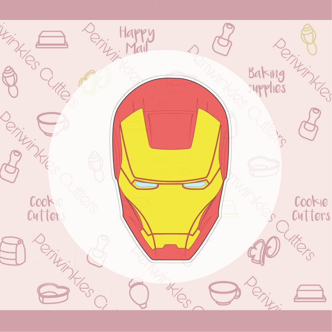 Superhero Mask Cookie Cutter - Periwinkles Cutters