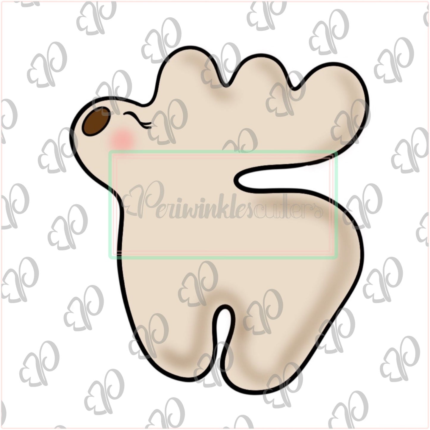 Swedish Reindeer Cookie Cutter - Periwinkles Cutters