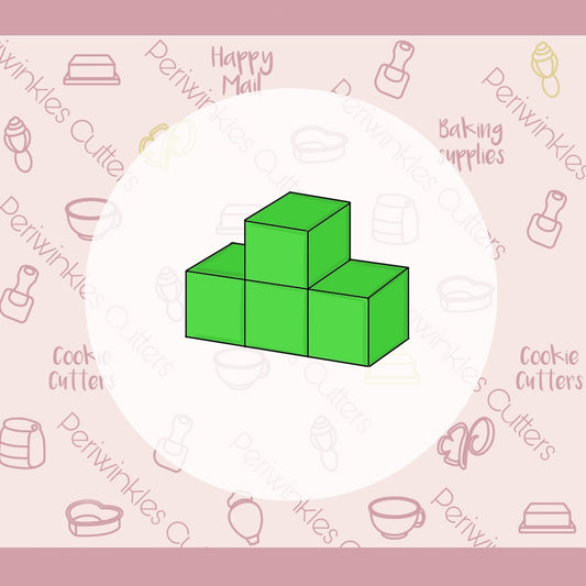 T-block Piece Cookie Cutter - Periwinkles Cutters