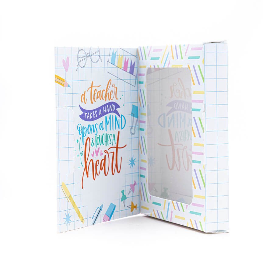 Teacher Greeting Card Cookie Cutters - Periwinkles Cutters