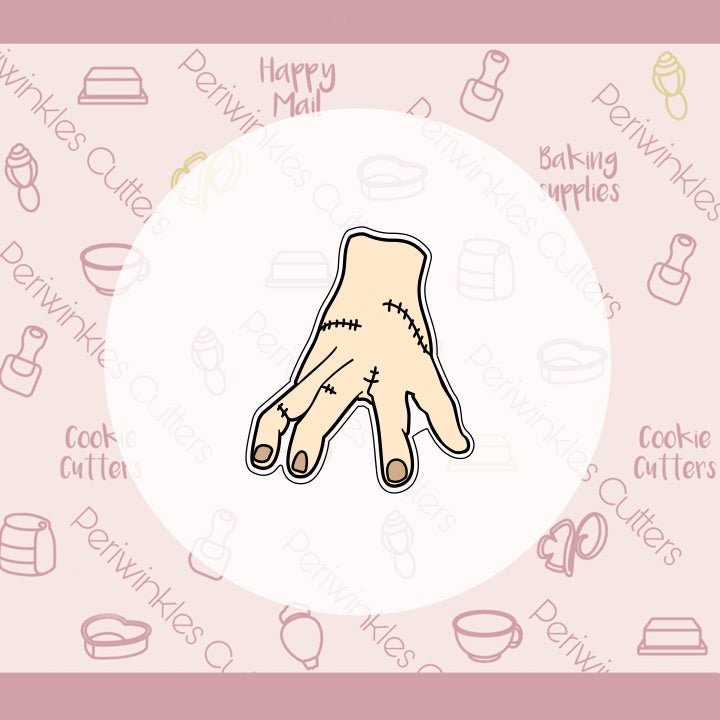 Thing Hand Cookie Cutter - Periwinkles Cutters Cookie Cutter