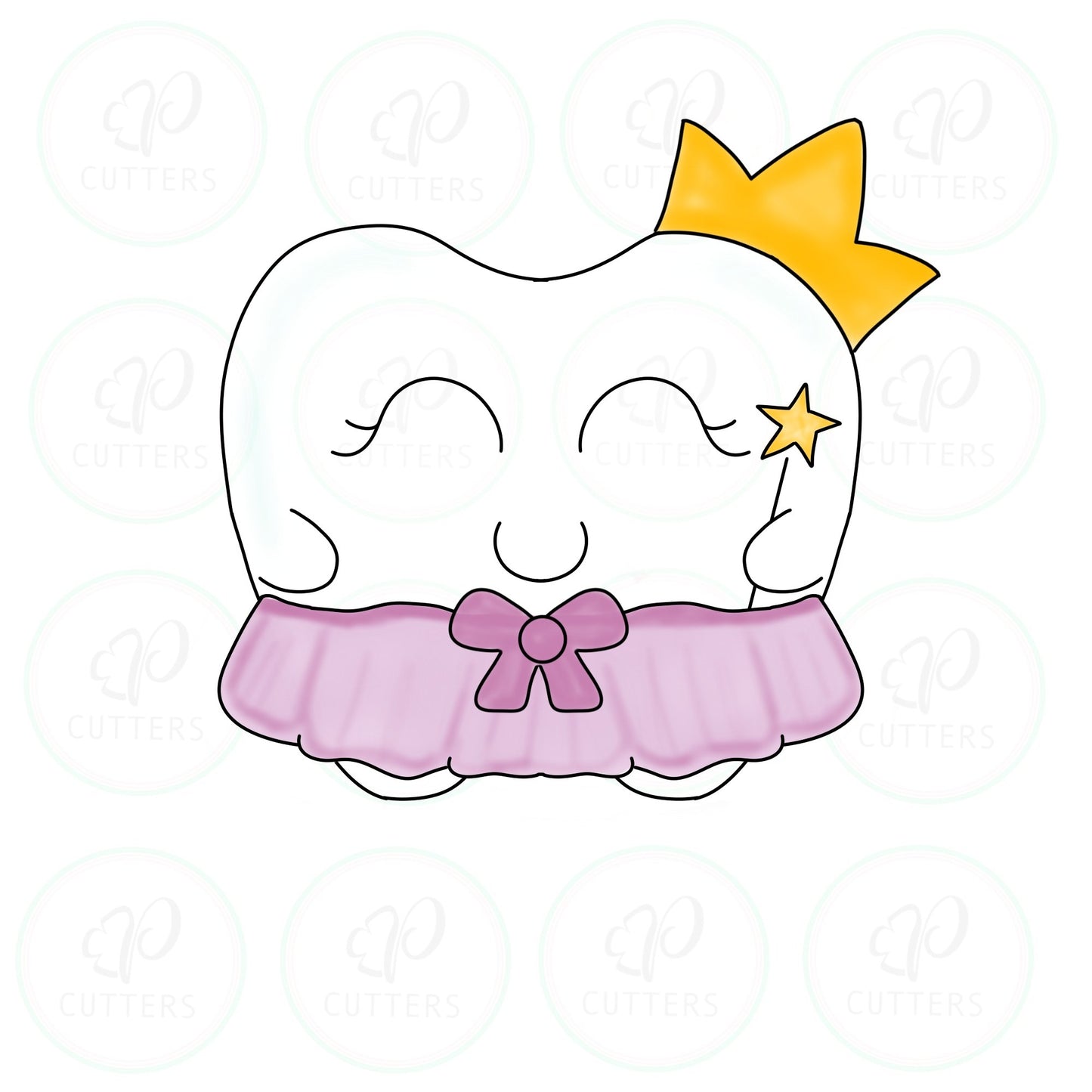Tooth Fairy Cookie Cutter - Periwinkles Cutters