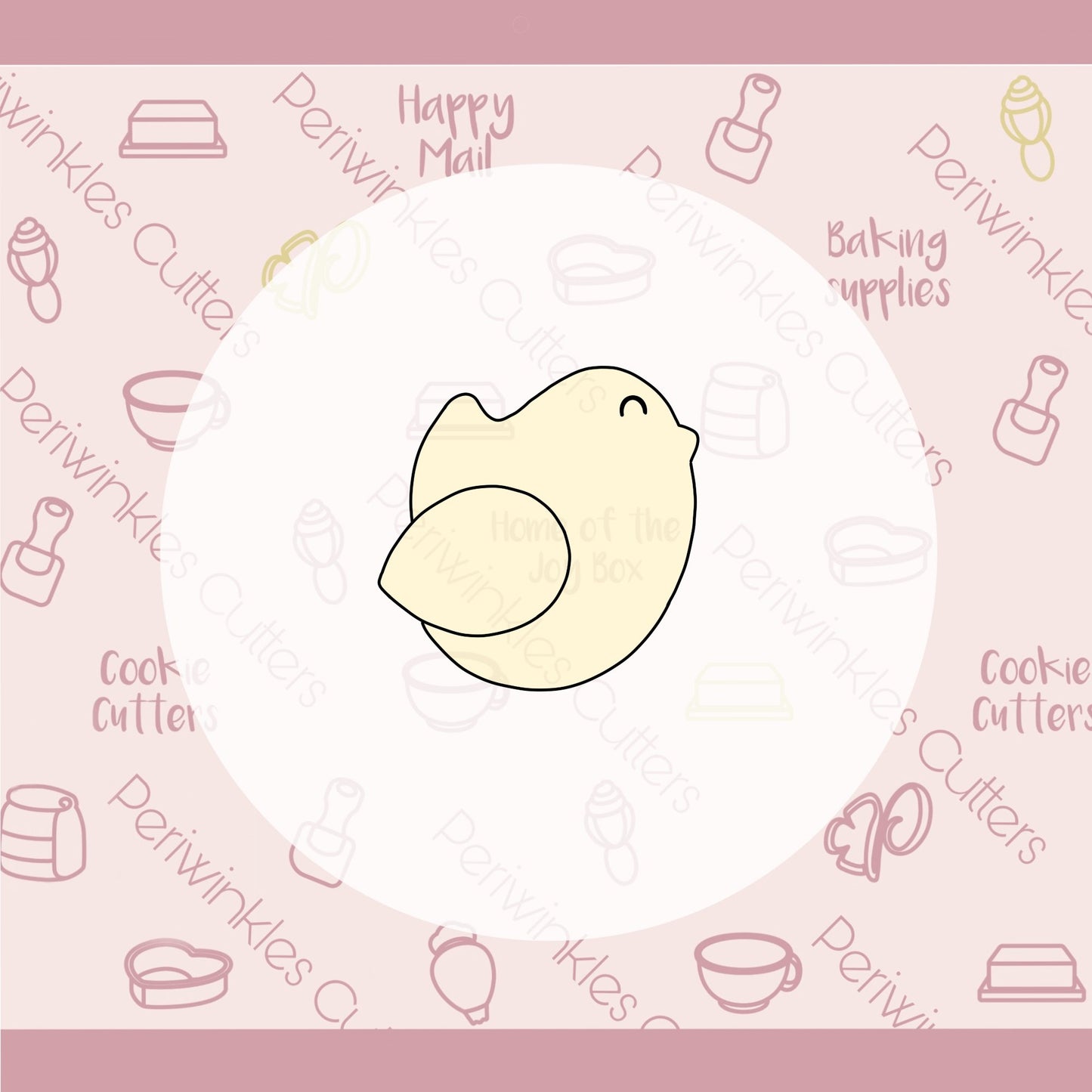 Toppy Bird Cookie Cutter - Periwinkles Cutters