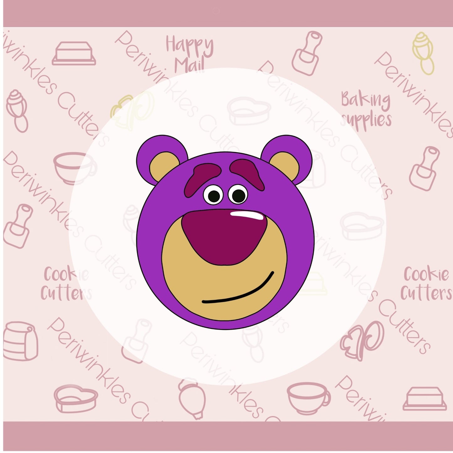 Toy Bear Cookie Cutter - Periwinkles Cutters