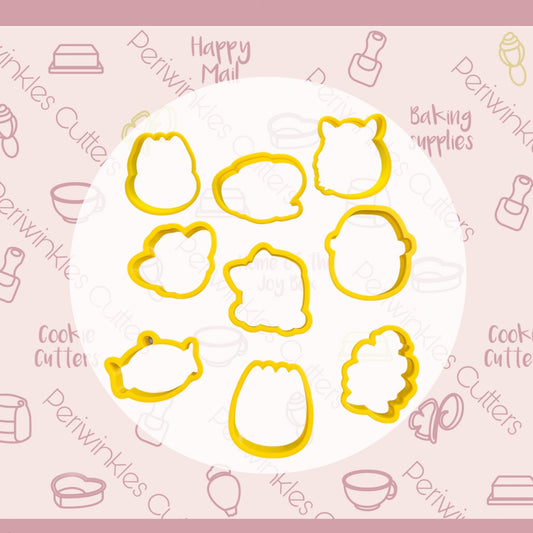 Toy Bunny Cookie Cutter - Periwinkles Cutters