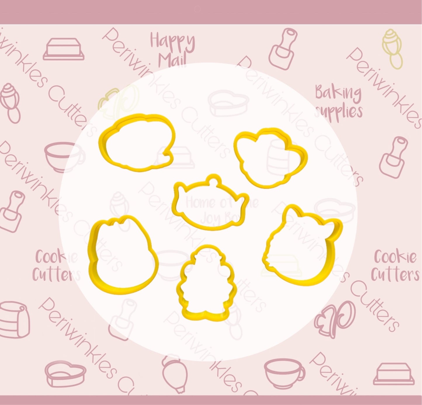 Toy Spork Head Cookie Cutter - Periwinkles Cutters