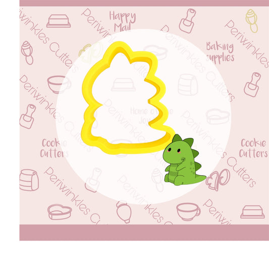 TRex Dinosaur Cookie Cutter - Periwinkles Cutters