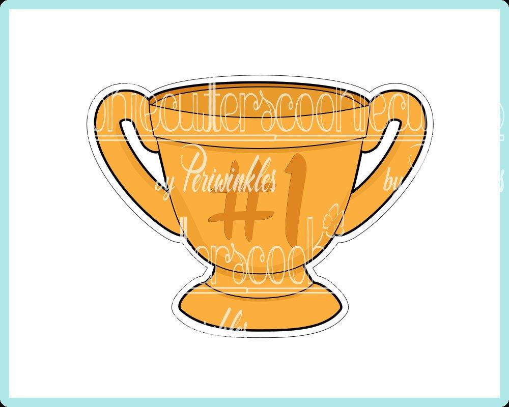 Trophy Cookie Cutter - Periwinkles Cutters