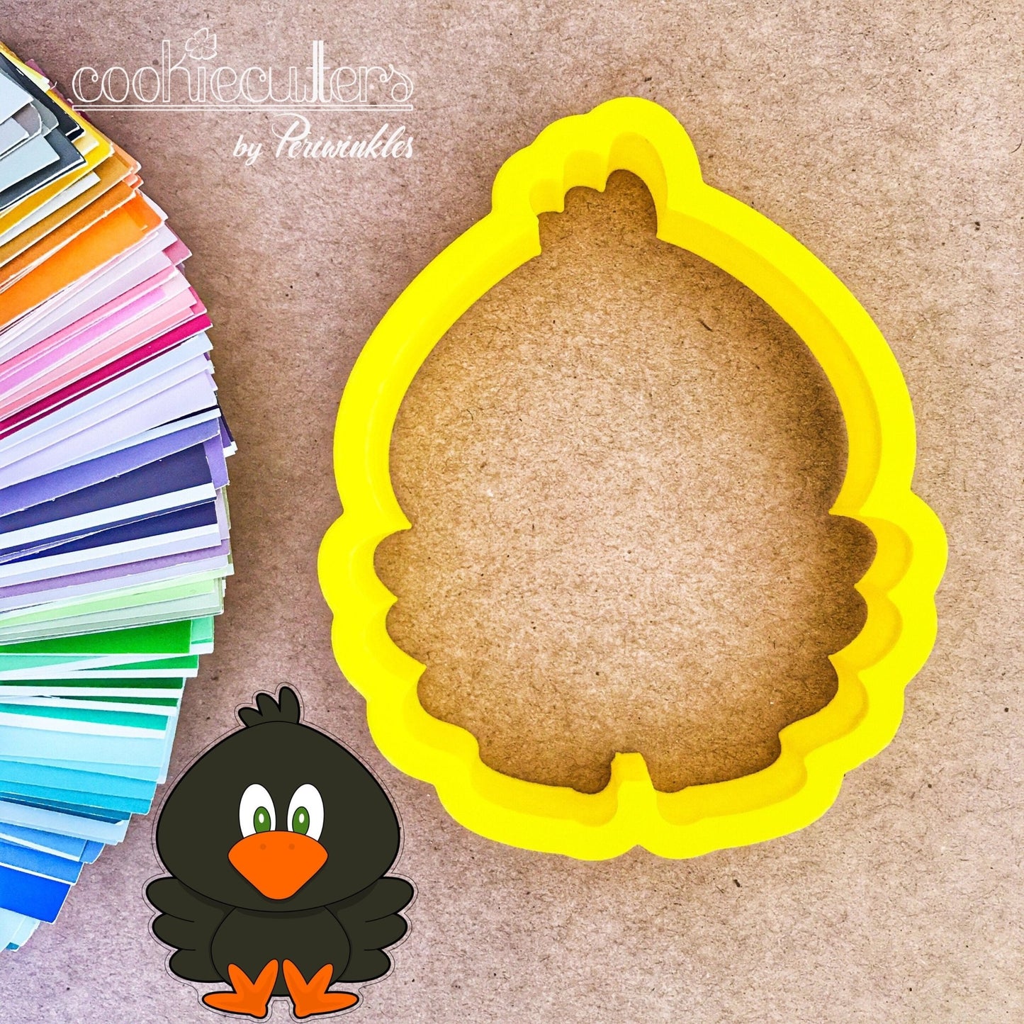 Turkey - Cardinal - Crow Bird Cookie Cutter - Periwinkles Cutters