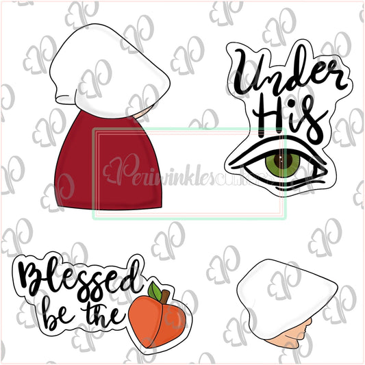 Under his Eye Cookie Cutter - Periwinkles Cutters